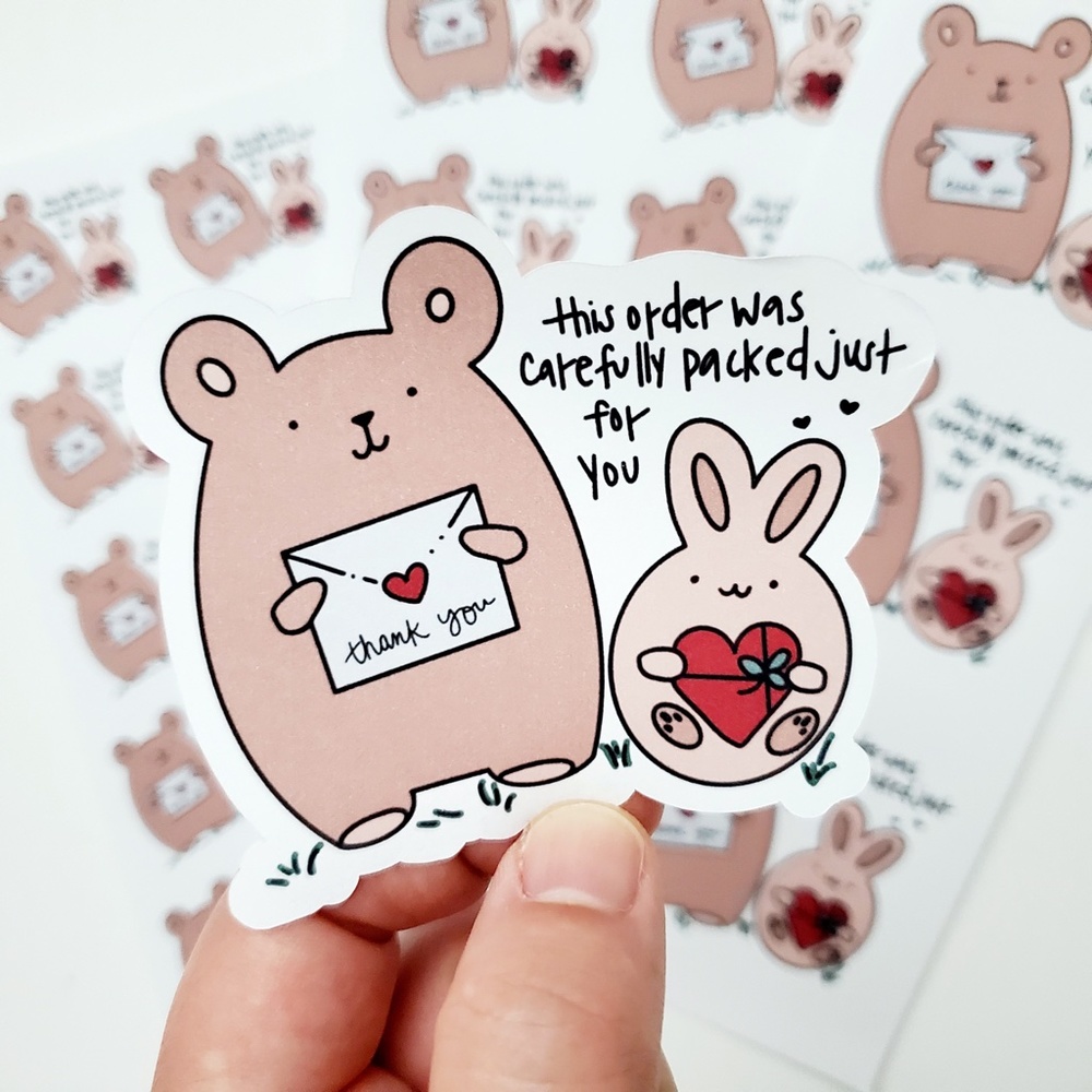 LB077 STICKERS Custom Poshmark Stickers Personalizable Shipping Supplies - Picture 9 of 11